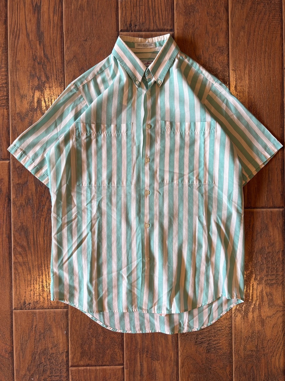 Vintage 90s Pierre Cardin Striped Button-Up Shirt
